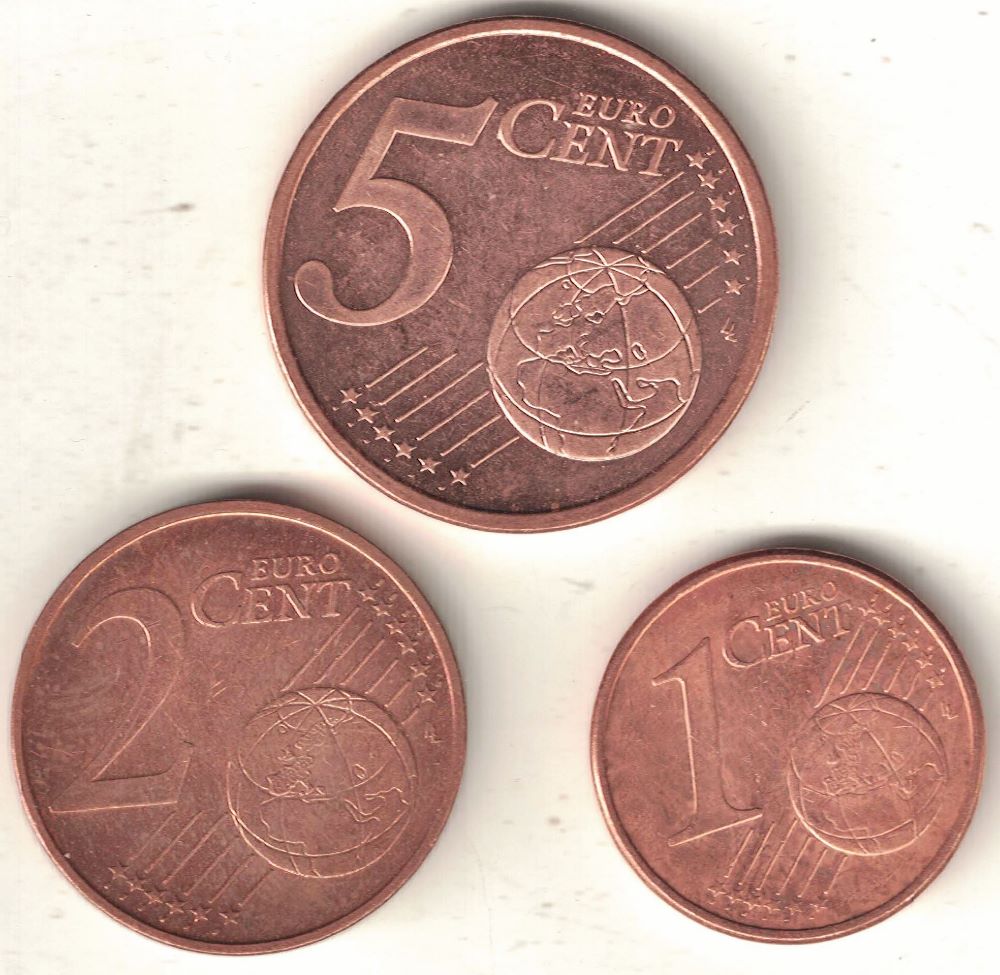 Old Euro Coins
