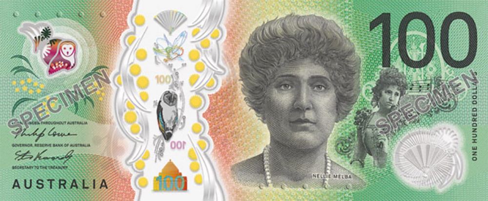 Australian 100 Dollar New Note