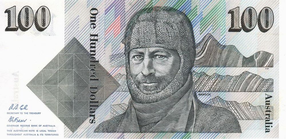 Australian 100 Dollar Old Note