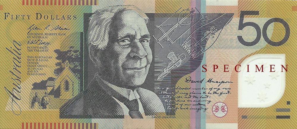 Australian 50 Dollar Old Note