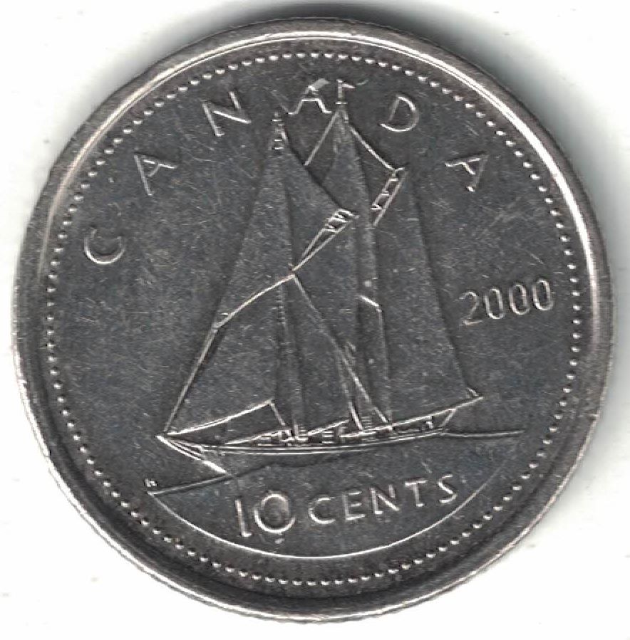 Canadian 10 Cent New Coin