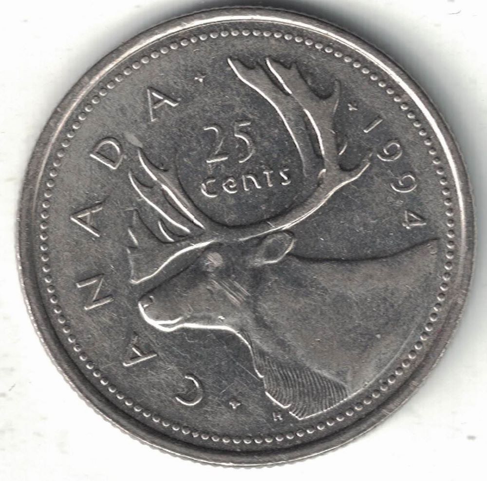 Canadian 25 Cent New Coin