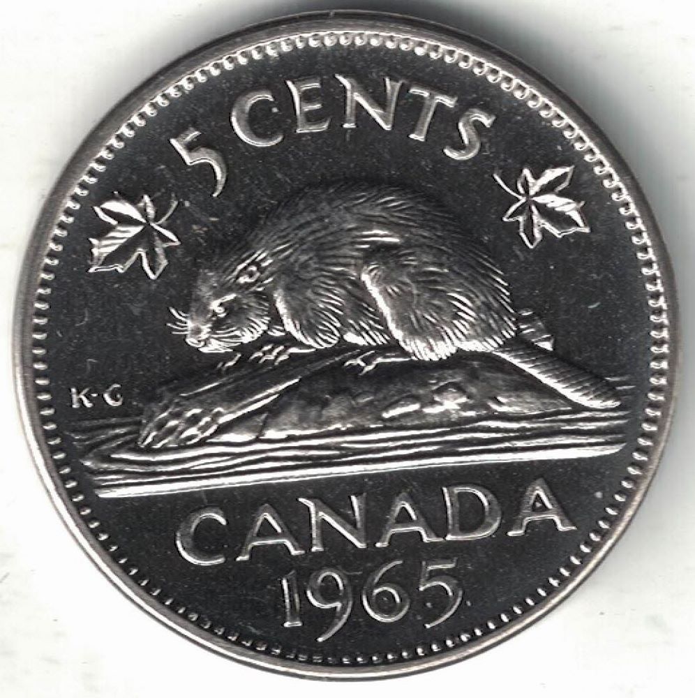 Canadian 5 Cent New Coin