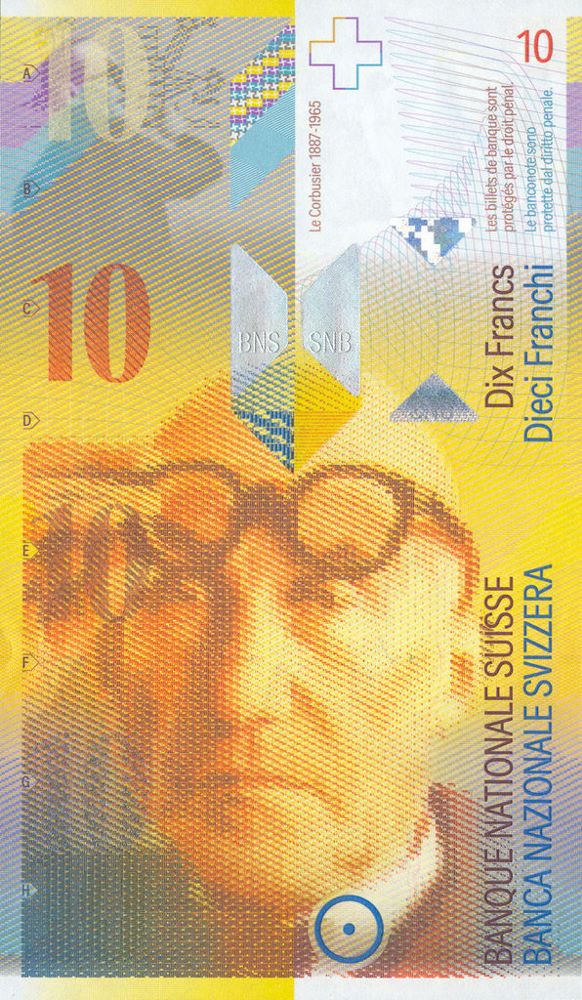 Old Swiss Franc Banknotes