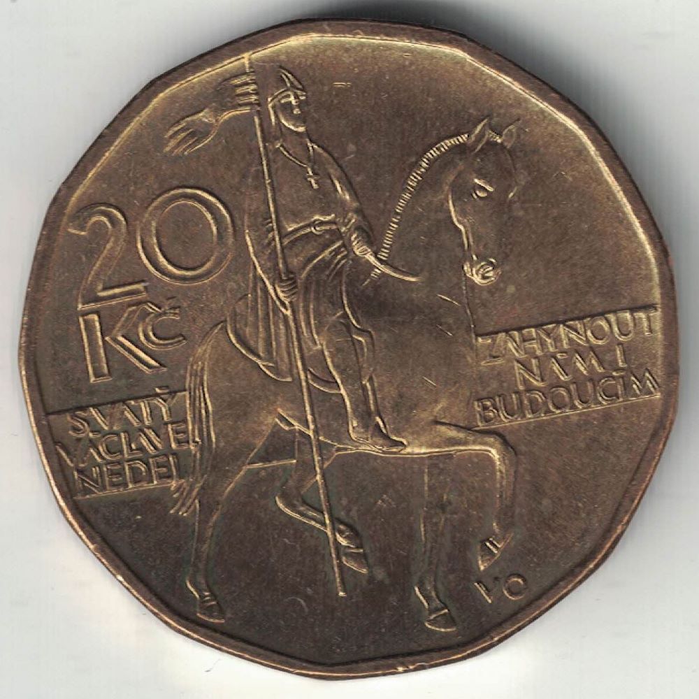 Czech 20 Korun New Coin