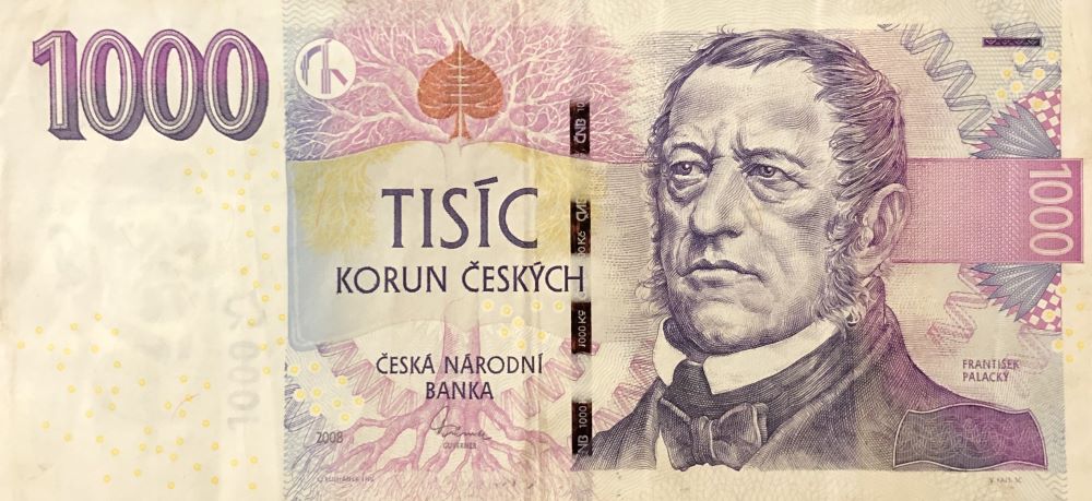 Czech 1000 Korun New Note