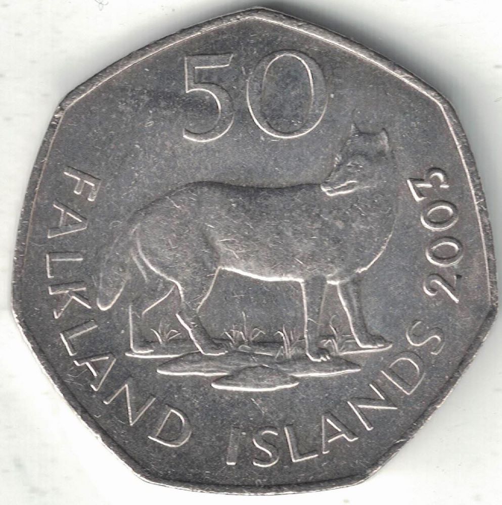 Falklands 50 Pence New Coin