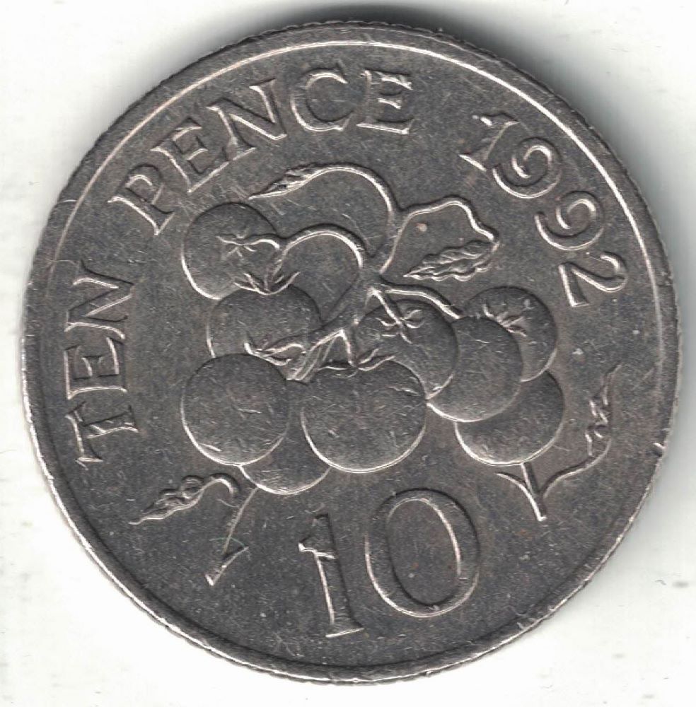 Guernsey 10 Pence New Coin