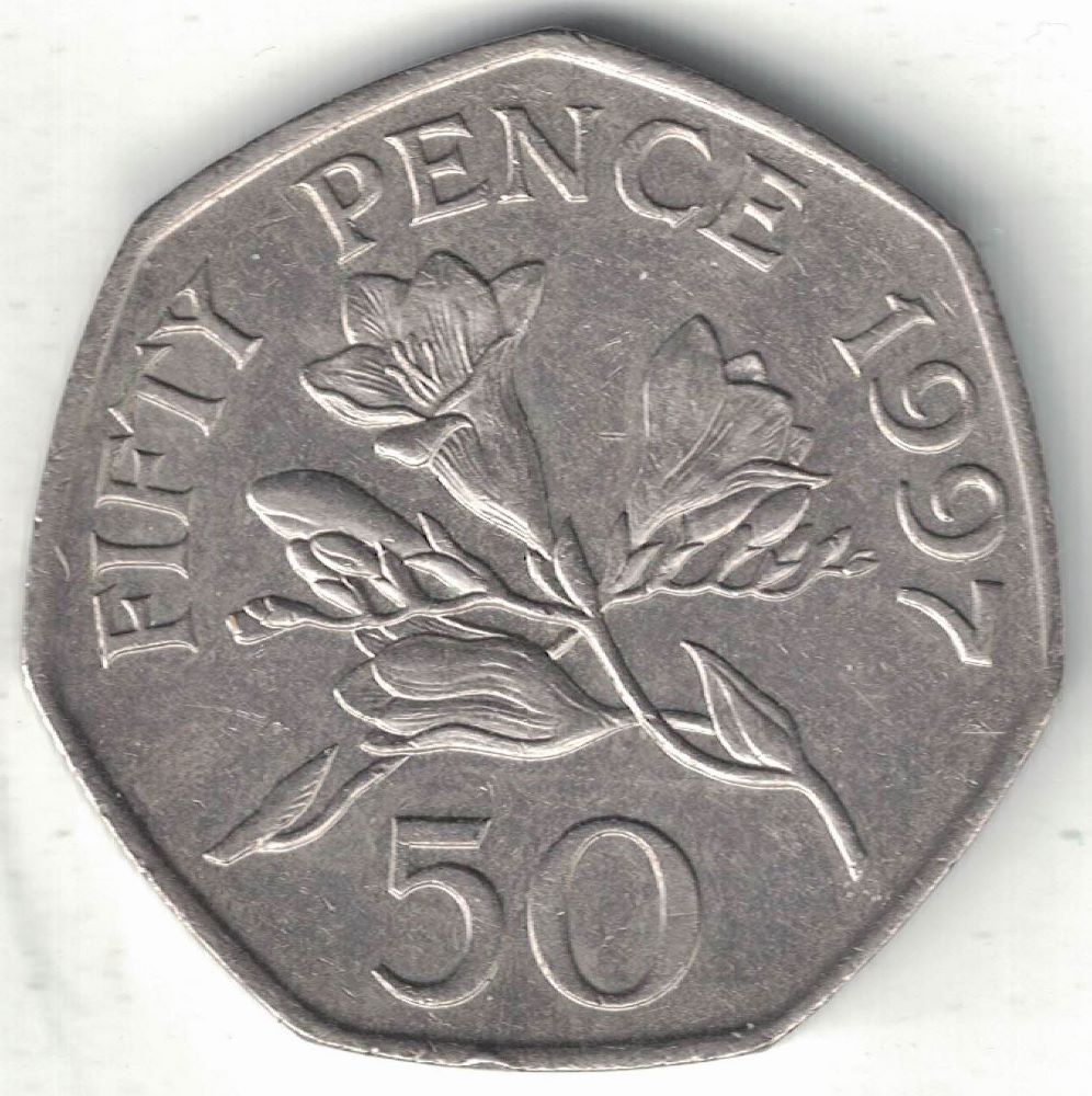 Guernsey 50 Pence New Coin