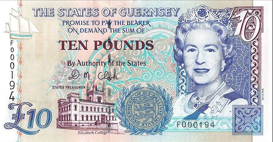 Guernsey 10 Pound New Note