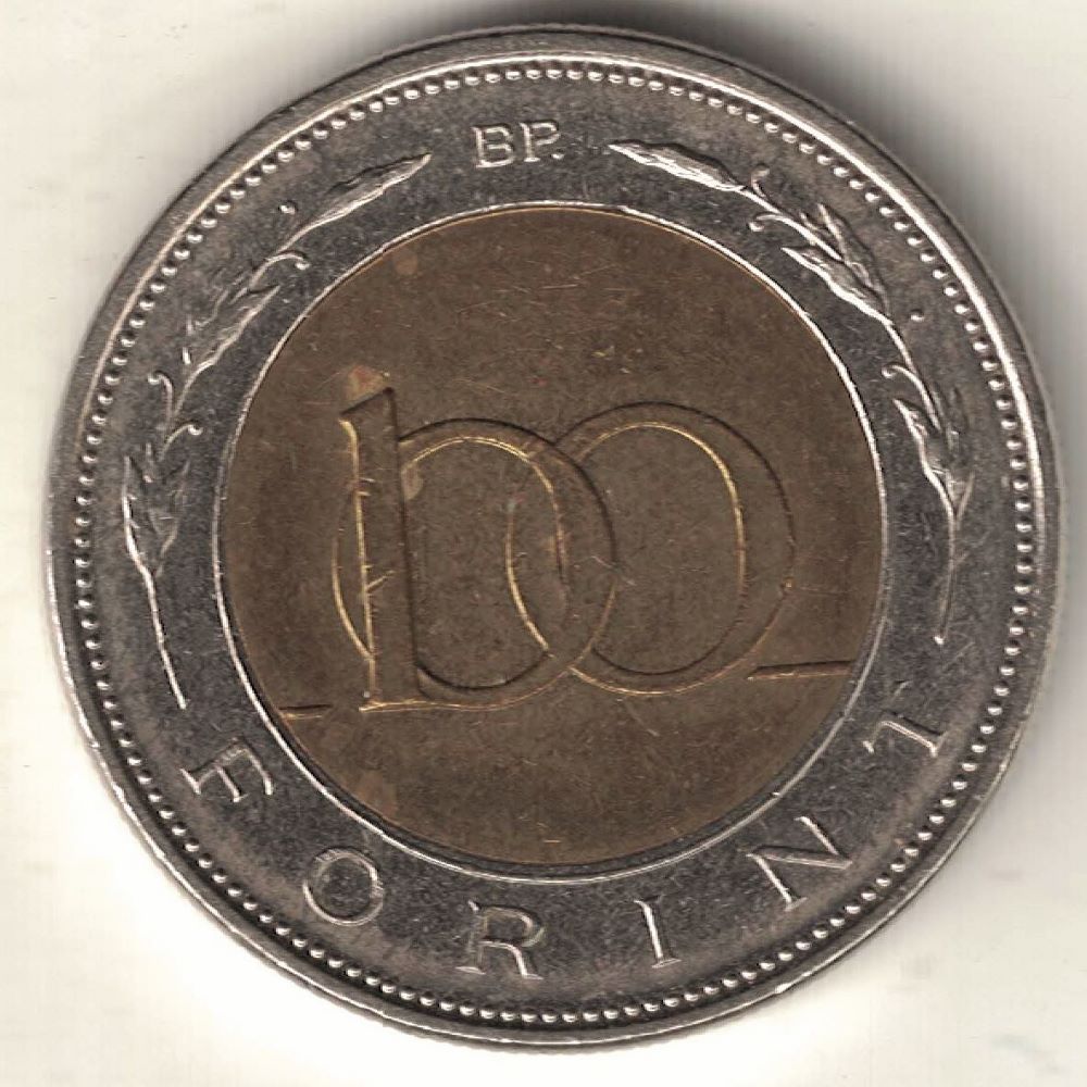 Hungarian 100 Forint New Coin