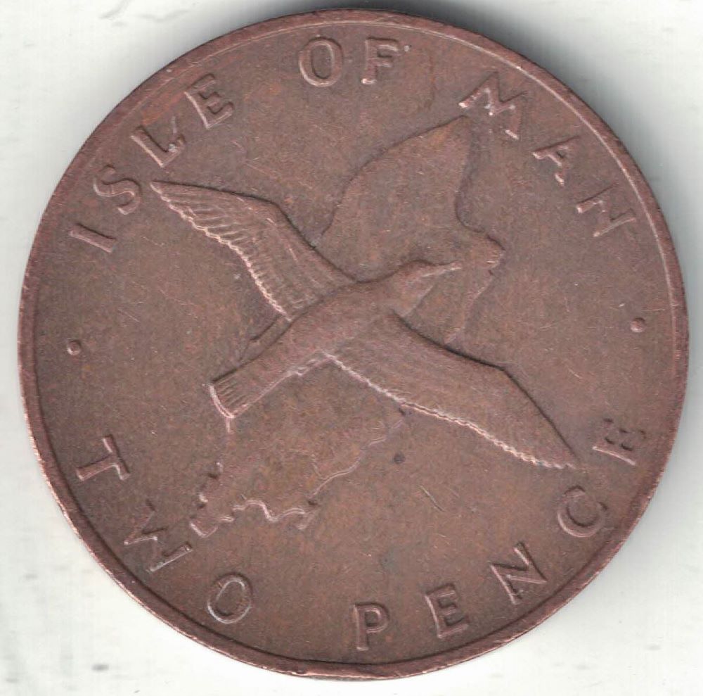 Isle of Man 2 Pence New Coin