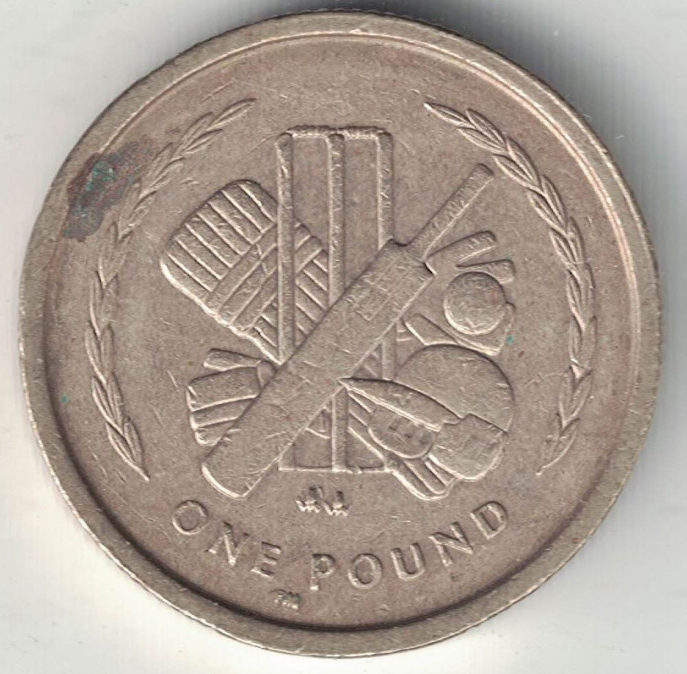 Isle of Man 1 Pound Old Coin