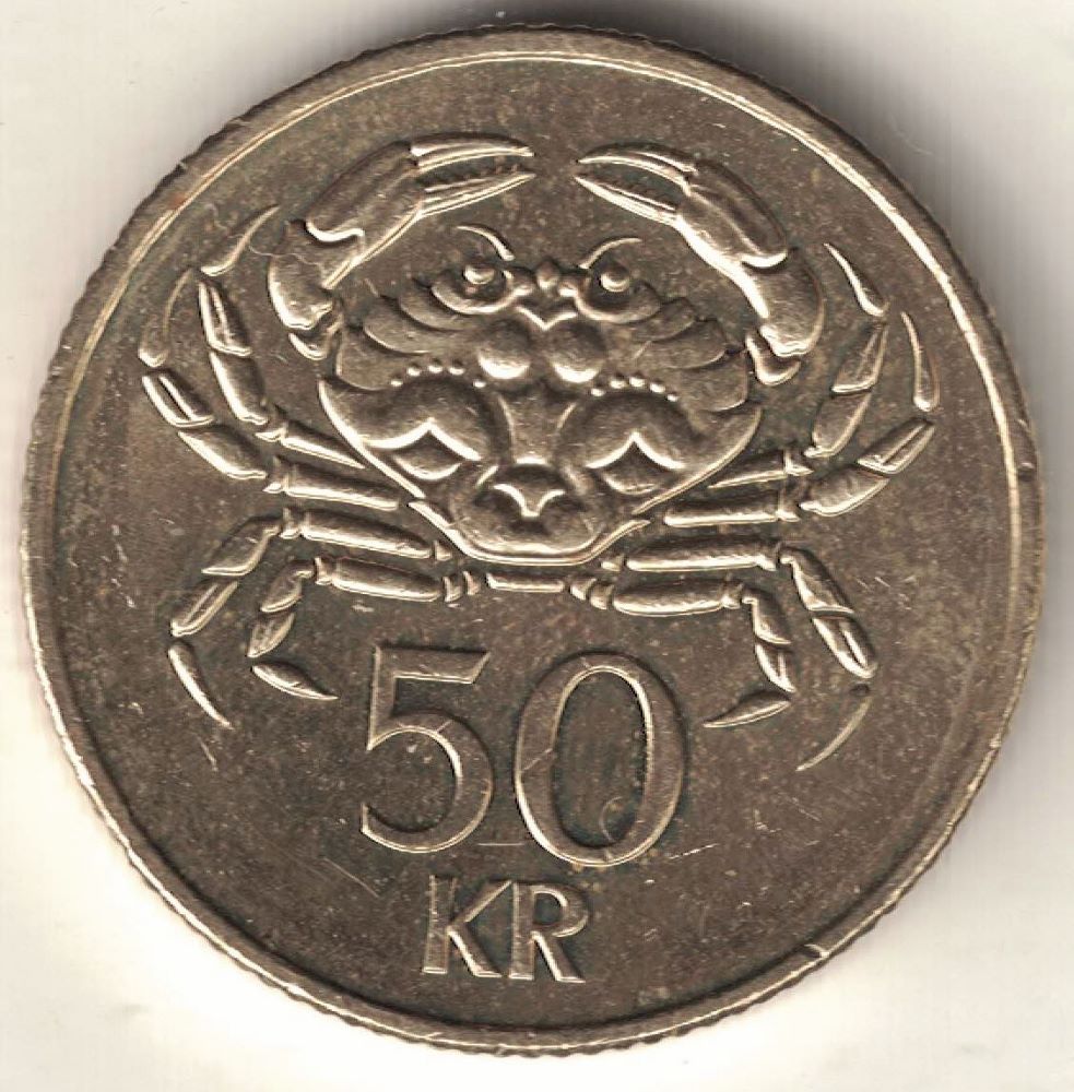 Iceland 50 Kronur New Coin