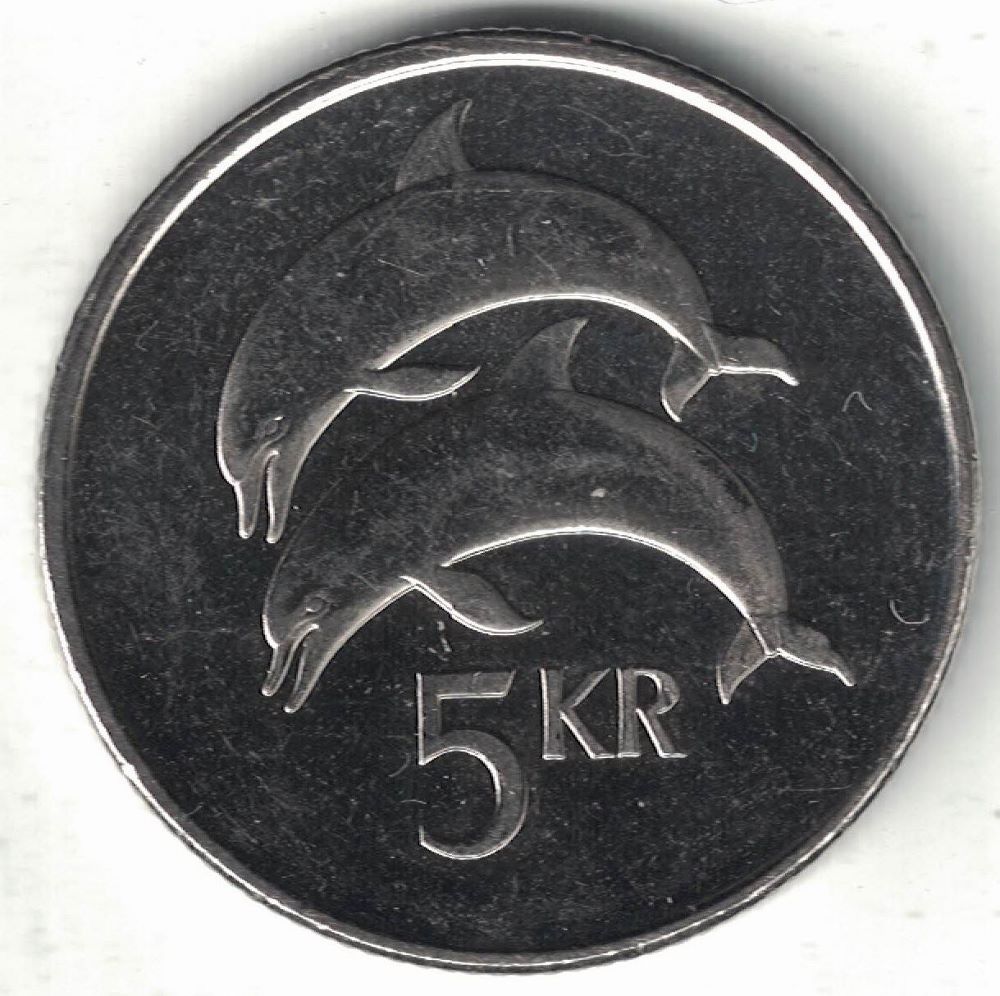 Iceland 5 Kronur New Coin