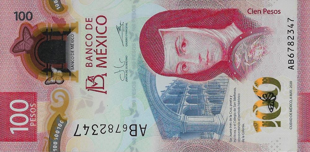 Mexican 100 Pesos New Note