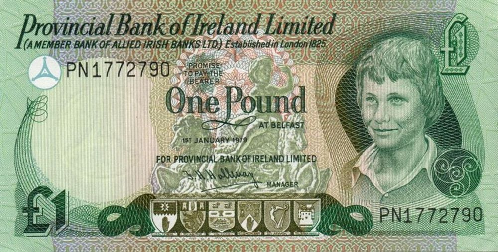 Northern Ireland 1 Pound Old Note