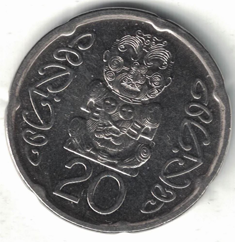 New Zealand 20 Cent New Coin