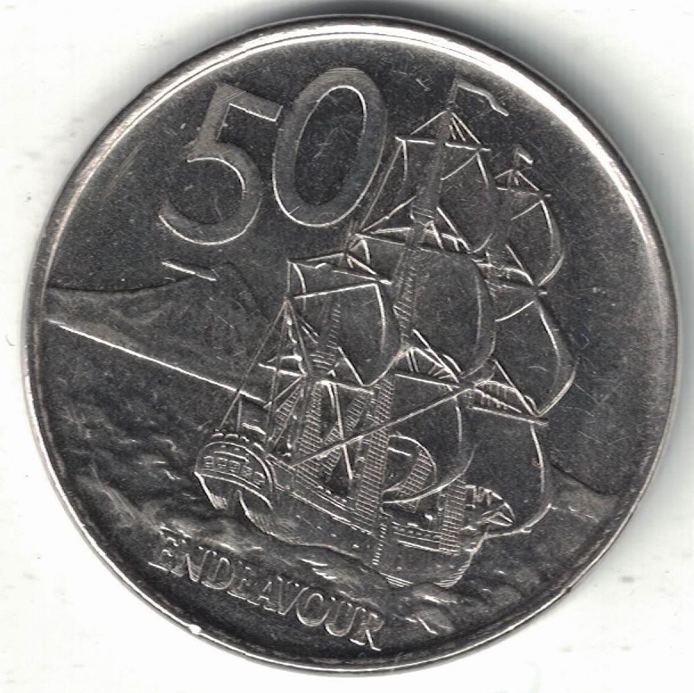 New Zealand 50 Cent New Coin