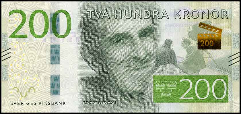 Swedish 200 Kronor New Note