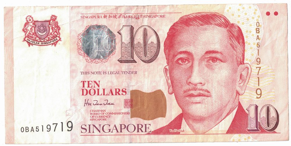 Singapore 10 Dollar New Note