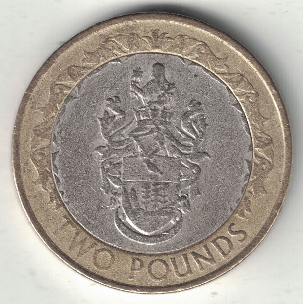 St Helena 2 Pound New Coin