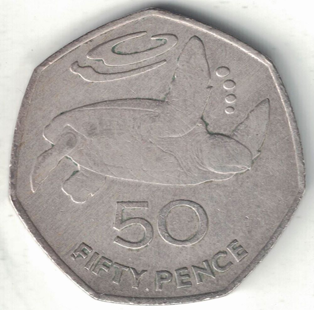 St Helena 50 Pence New Coin