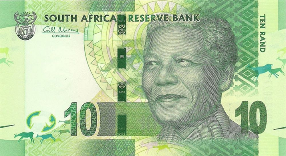 South African 10 Rand New Note