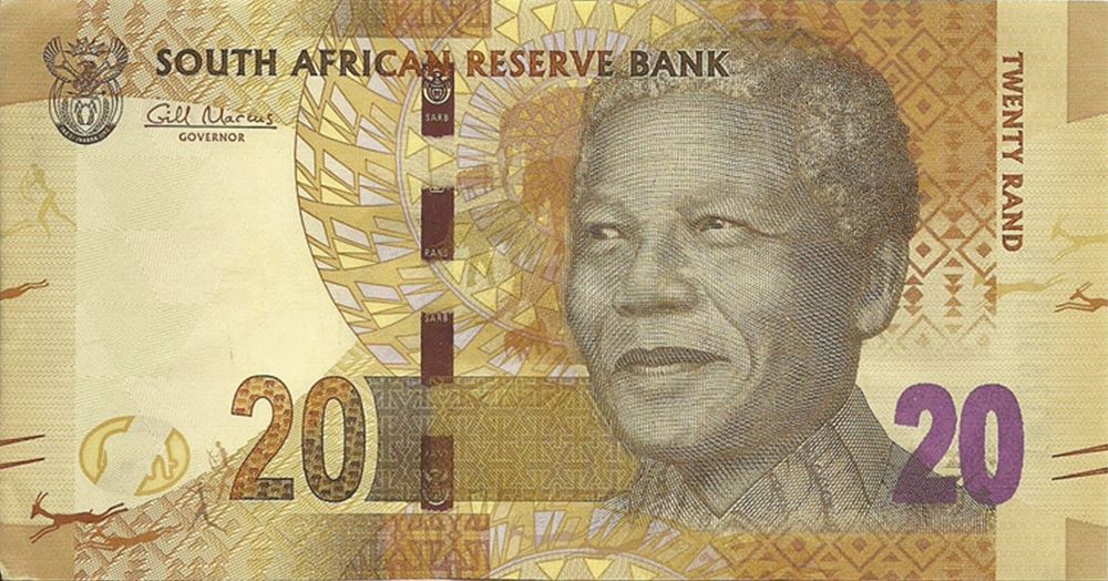 South African 20 Rand New Note