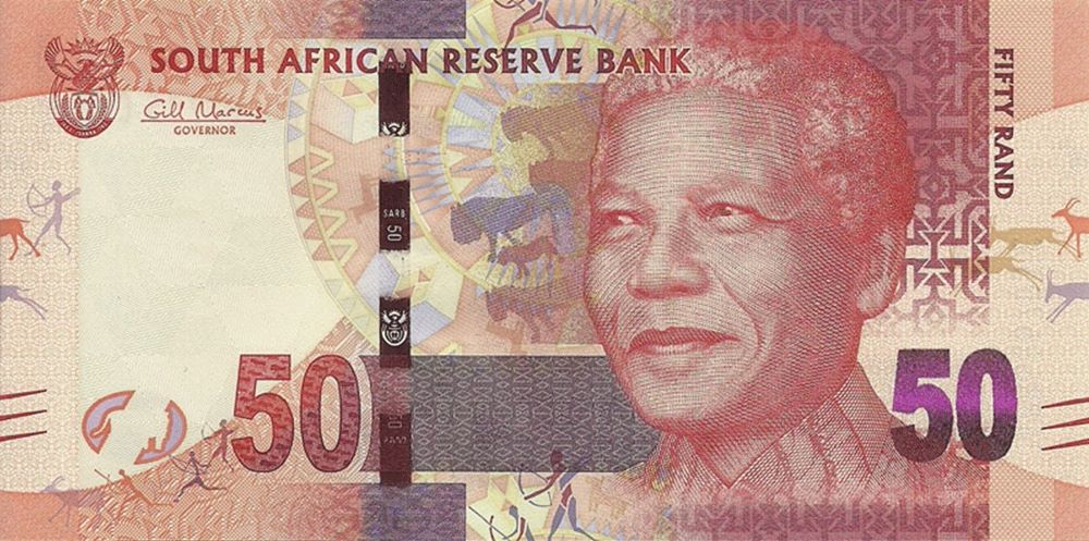 South African 50 Rand New Note